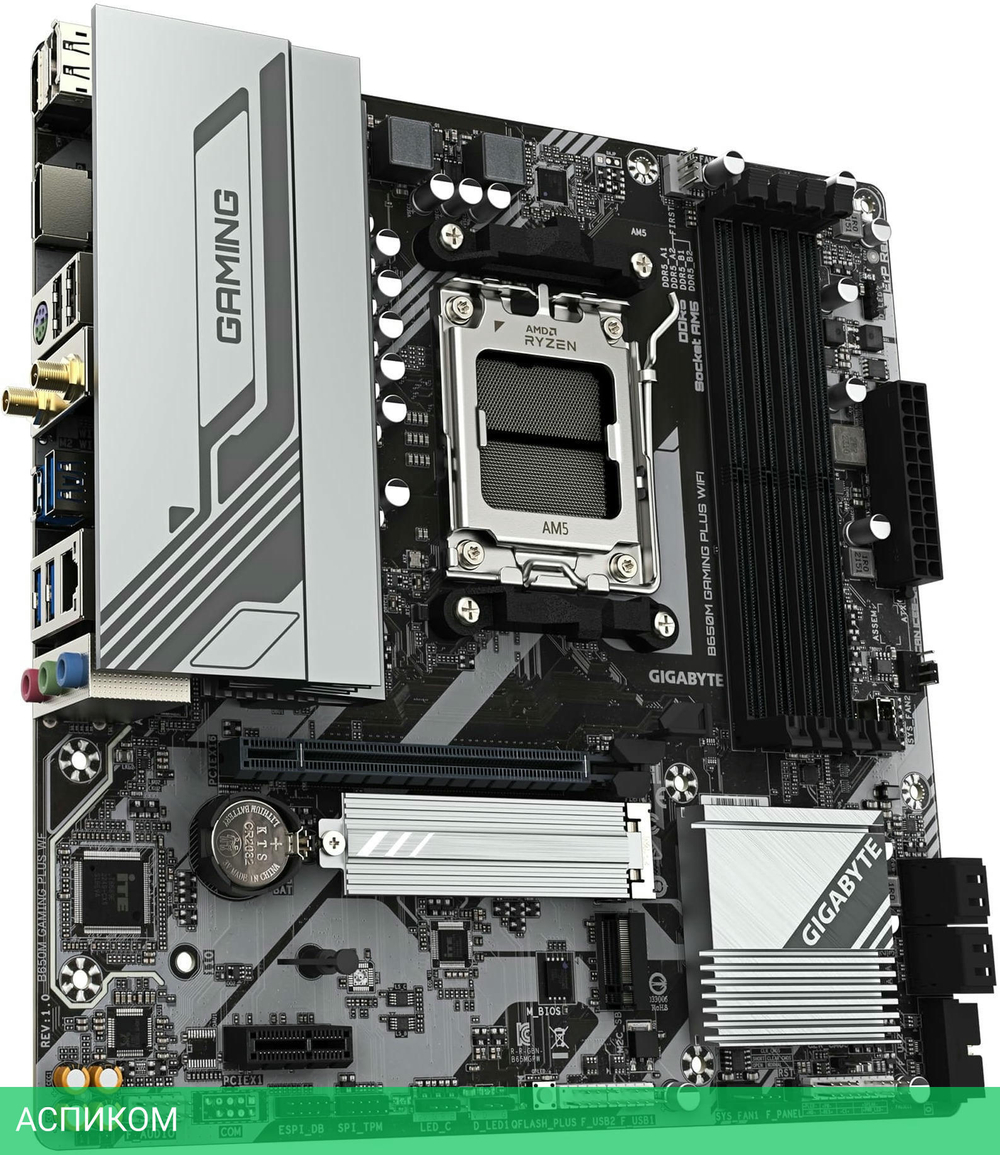 Материнская плата Gigabyte B650M Gaming Plus WIFI rev. 1.2
