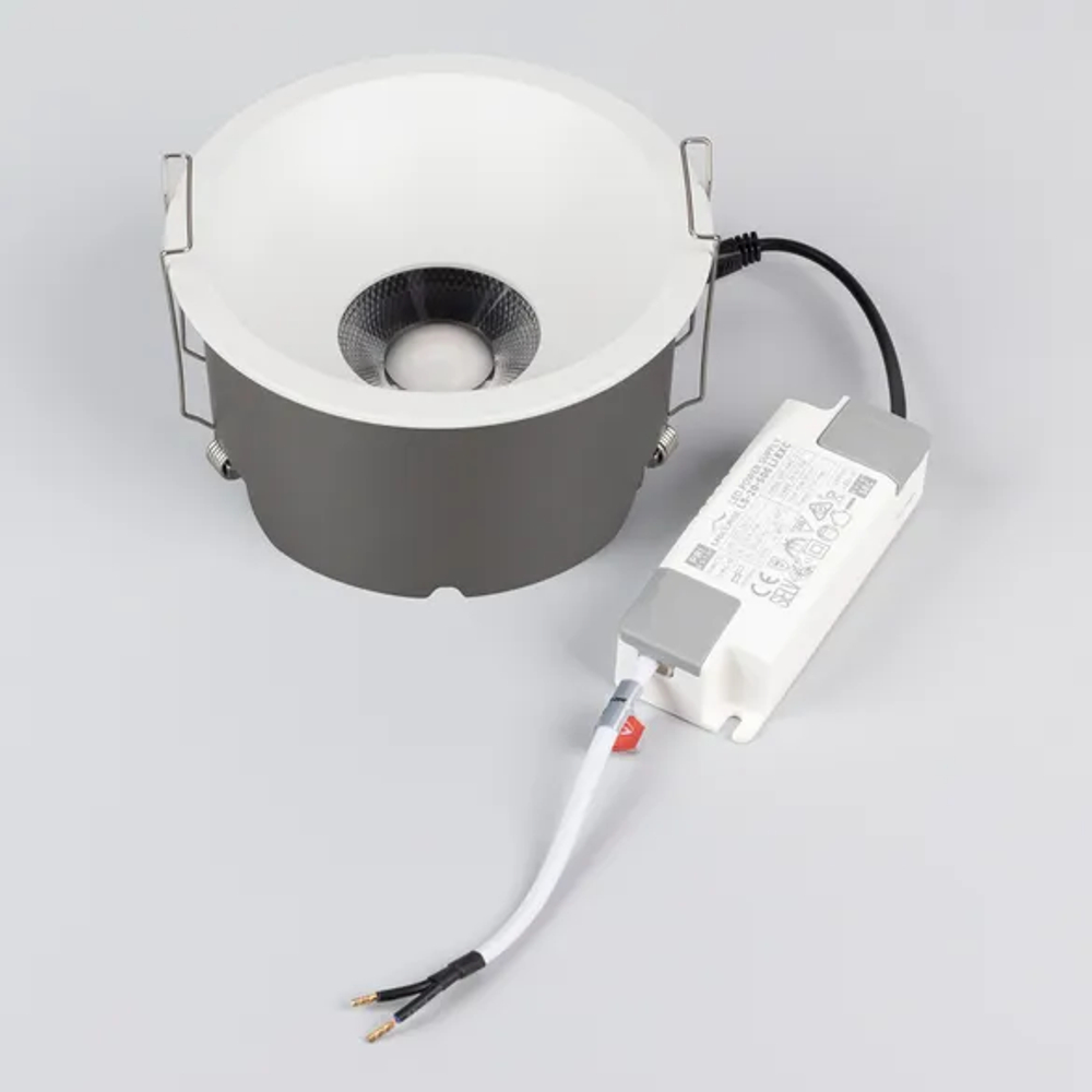 Светильник MS-HARBOR-R123-20W Warm3000 (WH, 24 deg, 230V) (Arlight, IP20 Металл, 5 лет) 050186