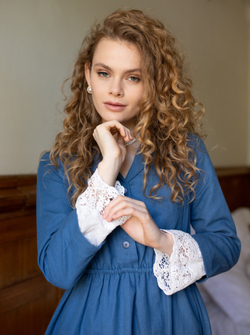 Манжеты белые на рукава