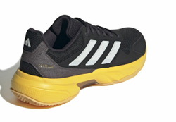 Мужские кроссовки теннисные Adidas CourtJam Control 3 - core black/orange