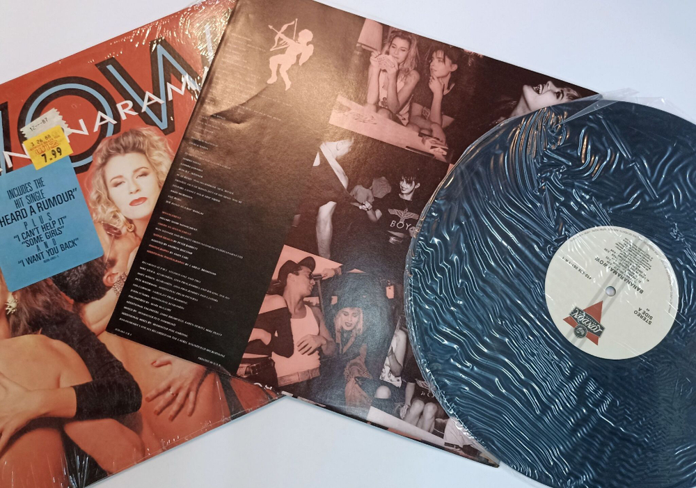 Винтажная виниловая пластинка LP Bananarama Wow (USA 1987)