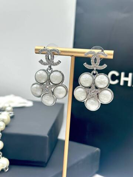 Серьги CHANEL
