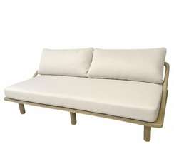 Трехместный уличный диван Denmark из массива акации