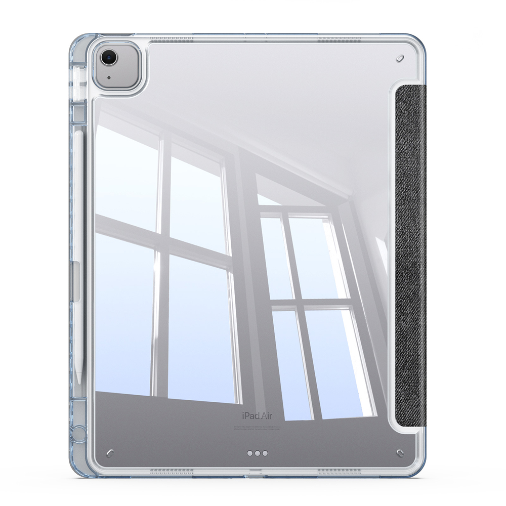 Чехол книжка черного цвета для iPad Air 13 (2024-) и iPad Pro 12.9 (2018, 2020, 2021, 2022), серия Unid Series Case от Dux Ducis