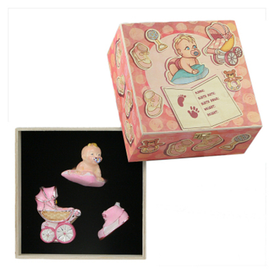 Игрушка новогодняя Komozja family Первая коллекция малышки