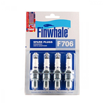 Свечи зажигания комплект Finwhale F-706 406 двигатель инжектор