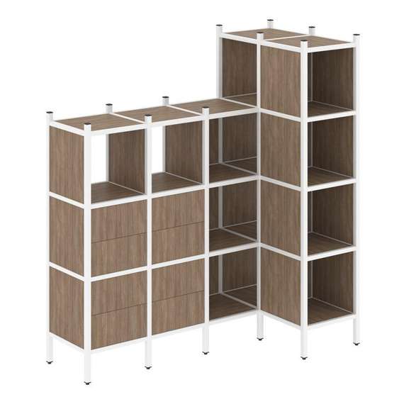 Лофт Угловой внутренний стеллаж VR.L-47  1694*862*1869