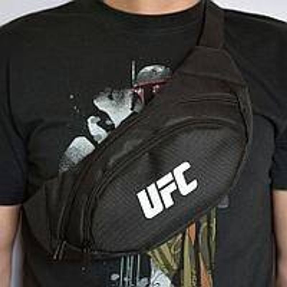 Сумка поясная UFC black