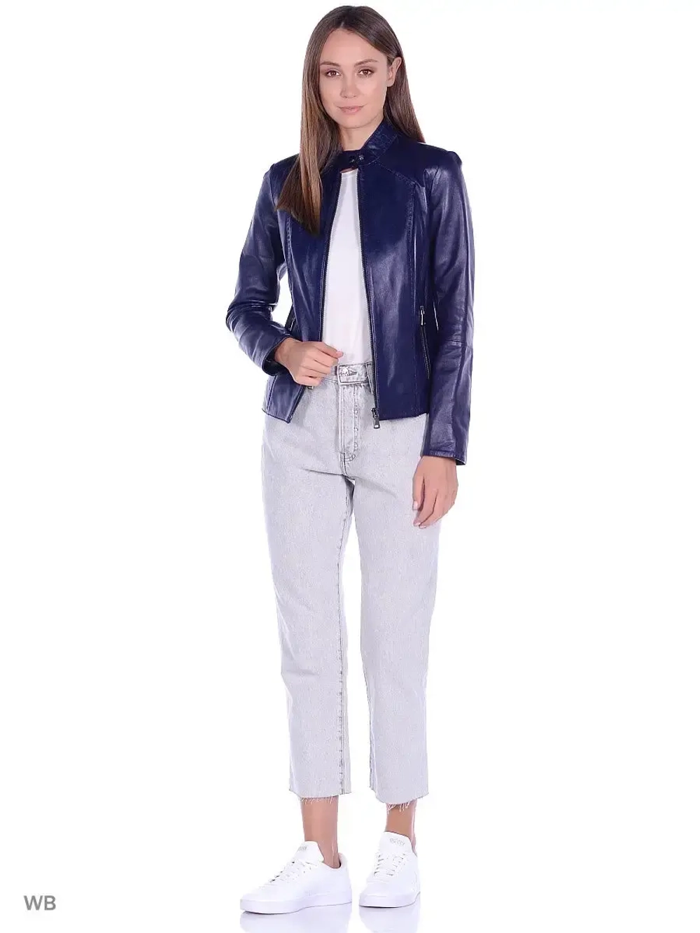 Куртка женская из натуральной кожи