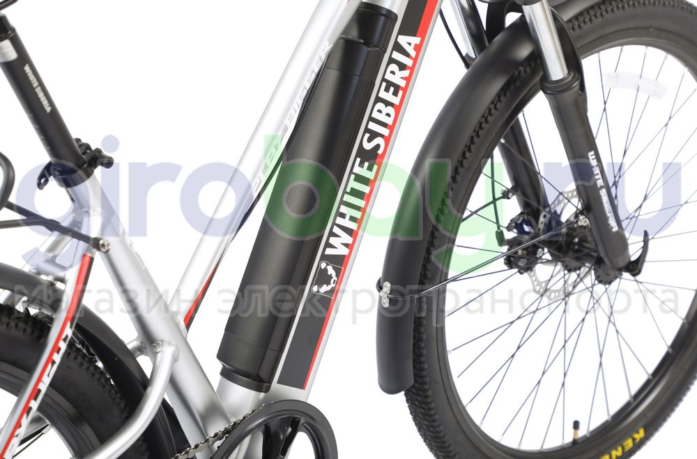 Электровелосипед WHITE SIBERIA CAMRY LIGHT 36V/11A 500W Snegir (Синий) фото 17 фото №18