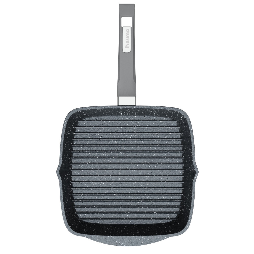 Сковорода-гриль "Мечта" Гранит с несъемной ручкой от 24 см до 28 см