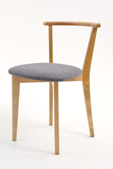 Стул Zip-mebel Франк ПМ натур/графит рогожка