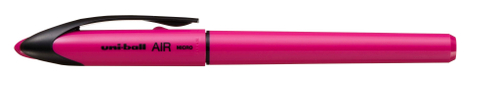 Ручка роллер Uni-Ball AIR UBA-188E корпус розовый