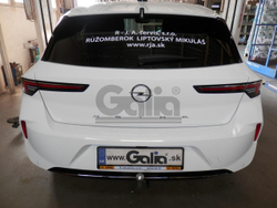 Оцинкованный фаркоп на Peugeot 308 SW хетчбек 5 дверей 2022-, Opel Astra L хетчбек 5 дверей 2022- (без электрики), Galia O075A