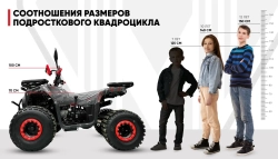 Квадроцикл MOTAX Grizlik Super Lux 125cc (2024)