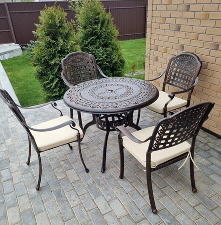 Мебель из литого алюминия Gera 4