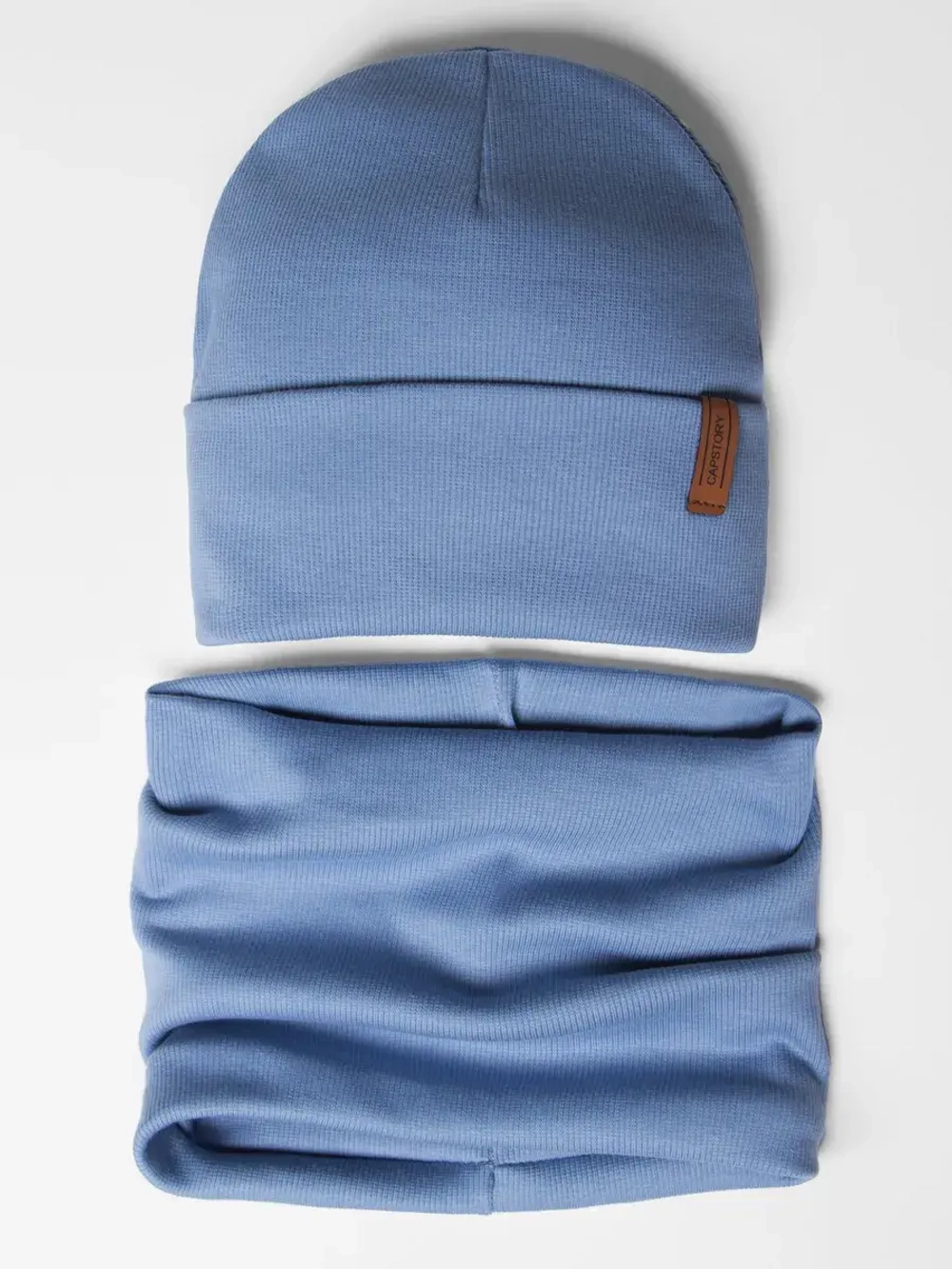 Шапка для мальчика осенняя со снудом