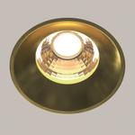 Встраиваемый светодиодный светильник Maytoni Round DL058-12W3K-TRS-BS