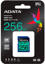 Карта памяти 256GB ADATA ASDX256GUI3V30S-R
