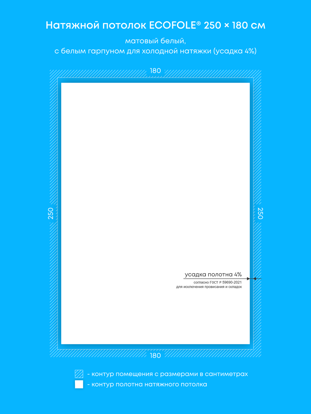 Натяжные потолки 9.3 м2, 4.5 м2