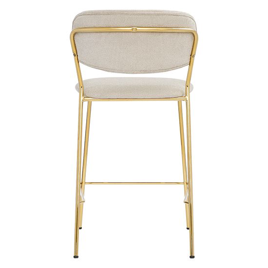 Стул полубарный eirill, шенилл, серый