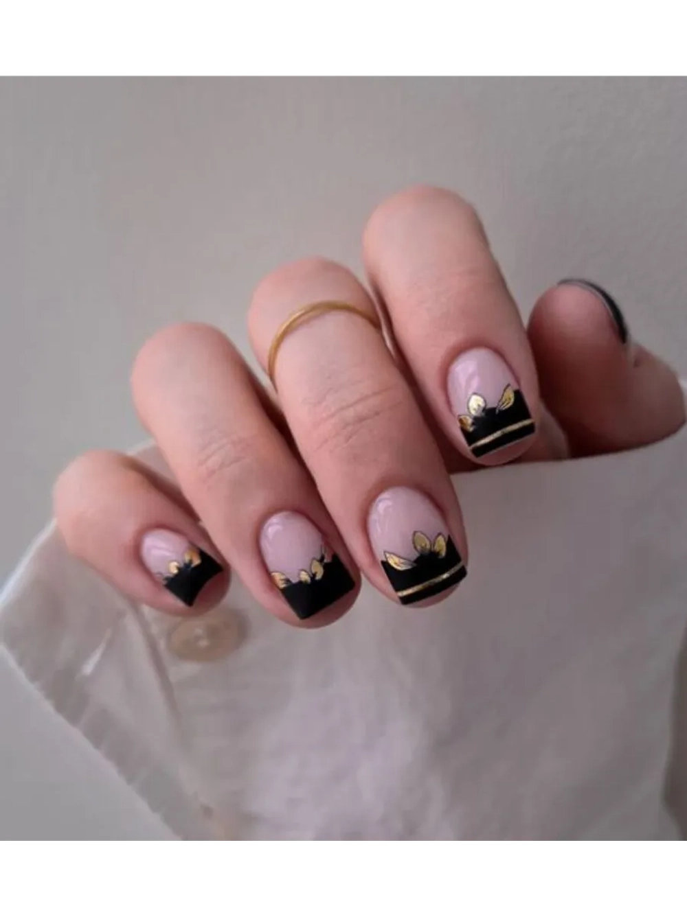 Lucky Rose Слайдеры наклейки для ногтей Foil 106