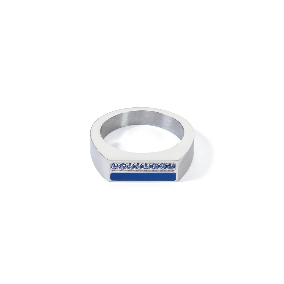 Кольцо Coeur de Lion Blue-Silver 0133/40-0717 58