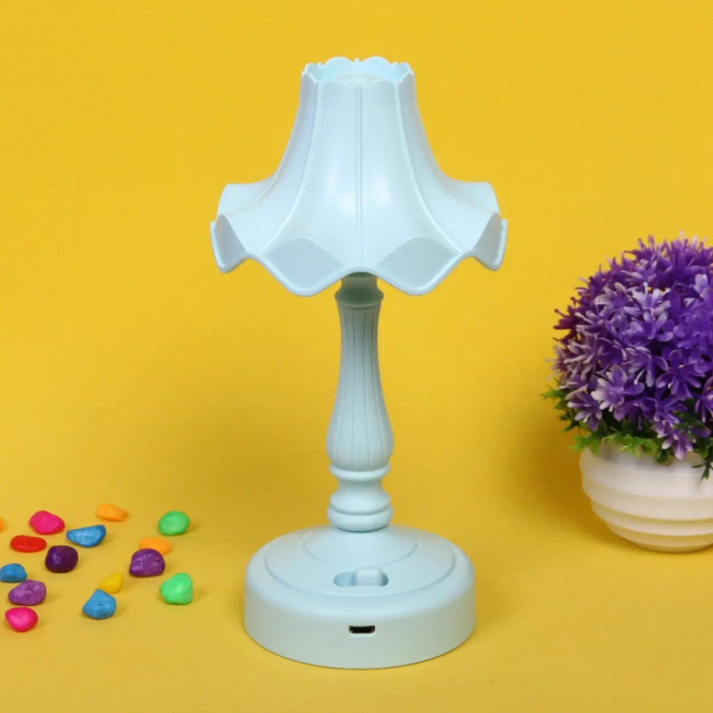 Светильник настольный «Marmalade-Ариста» LED 19*9,5см цвет голубой USB