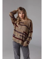 Свитер рваный паутинка