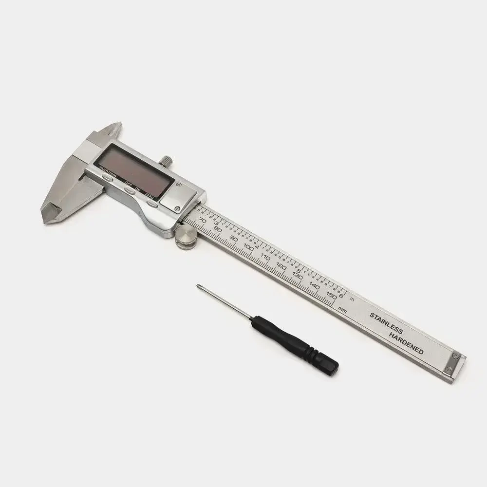 Штангенциркуль электронный цифровой металлический 150 мм