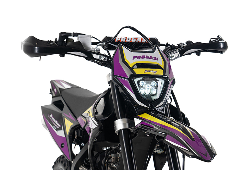 Питбайк PROGASI Jumbo 150 Purple Yellow