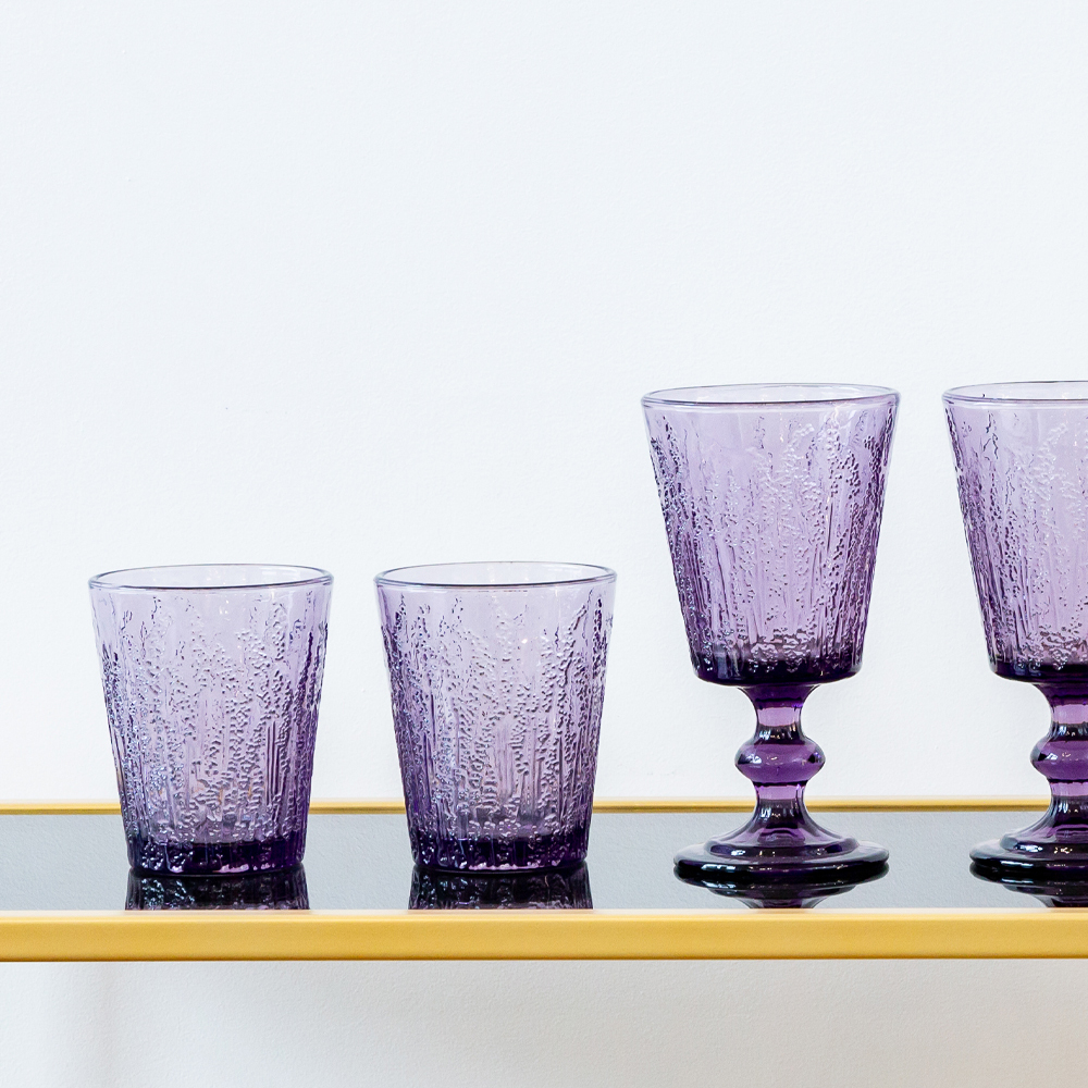 Набор бокалов 6шт 300мл Объект мечты Светский прием Лавендер аметист OM-21091713