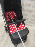 Коляска прогулочная Baballo Future 2024 Минни-маус (черная рама)