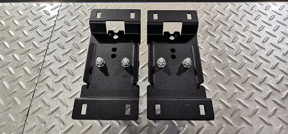 Кронштейны для крепления экспедиционной канистры к алюминиевому багажнику (платформе) РИФ