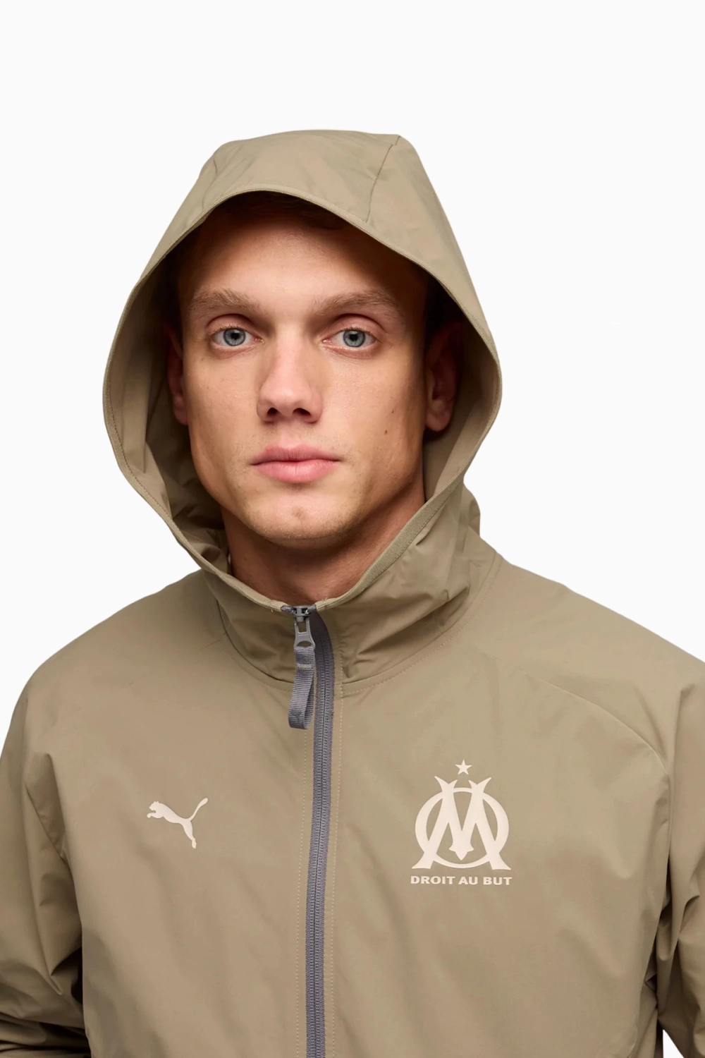 Ветровка Puma Olympique de Marseille 25/26 PUMATECH - бежевый