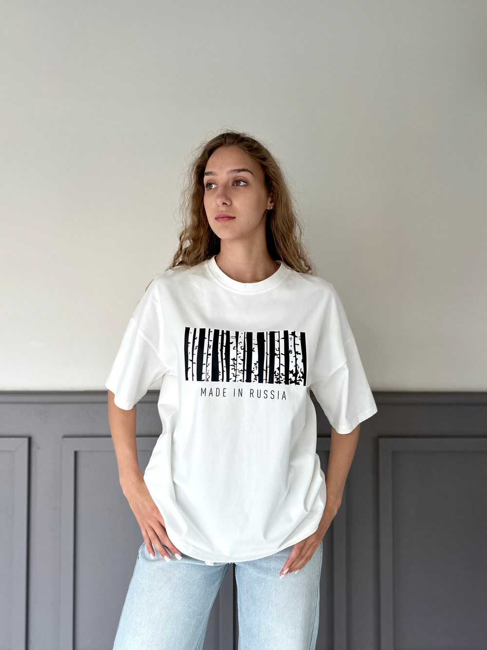 Футболка oversize Made in Russia