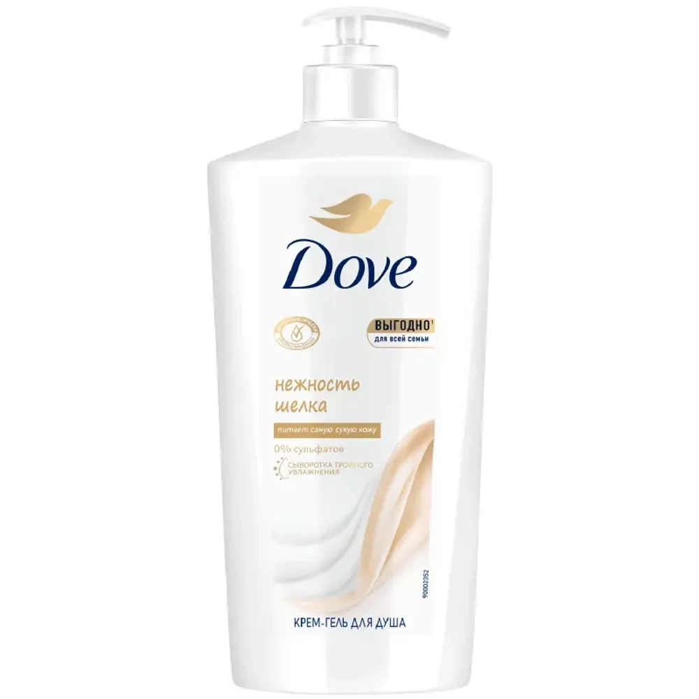 DOVE Крем-гель для душа Нежность шелка 610 мл (5988)