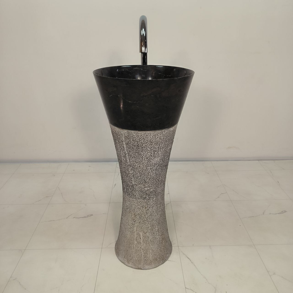 Раковина напольная из мрамора Pedestal MN-391 40*40*90