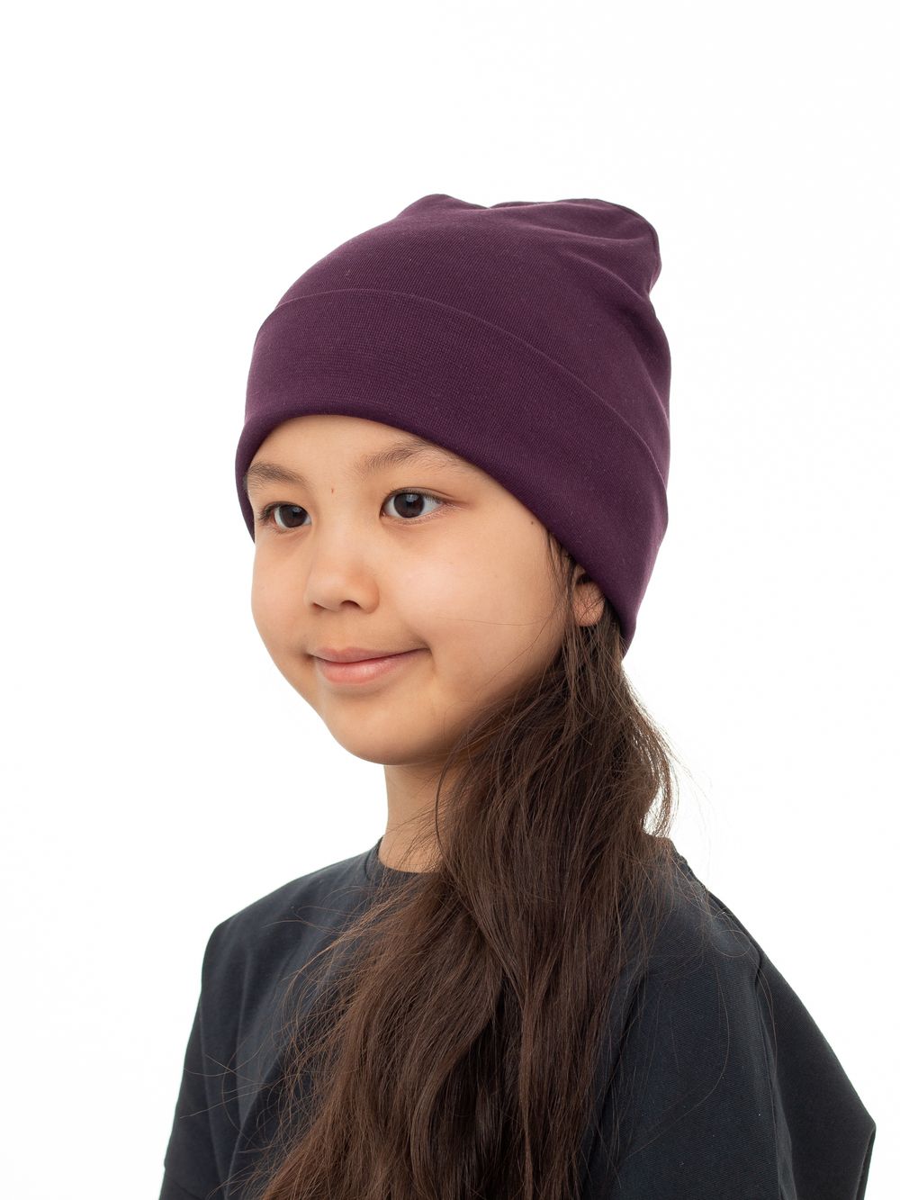 Шапка трикотажная РИО(Баклажан)