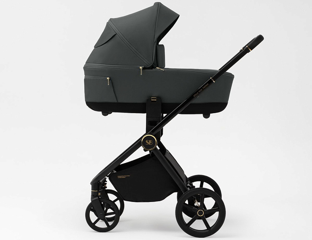 Детская коляска Sweet Baby Stella Plus Therma 2 в 1 427415 Dark Grey