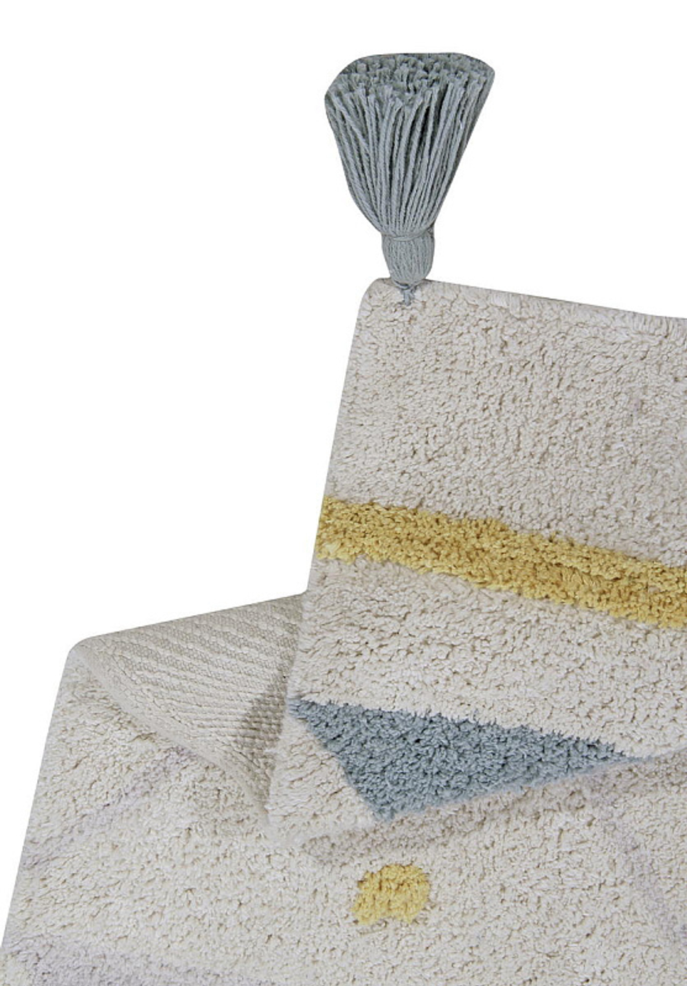 Ковер Lorena Canals Ацтекский Azteca Natural винтажный голубой 120х160 см