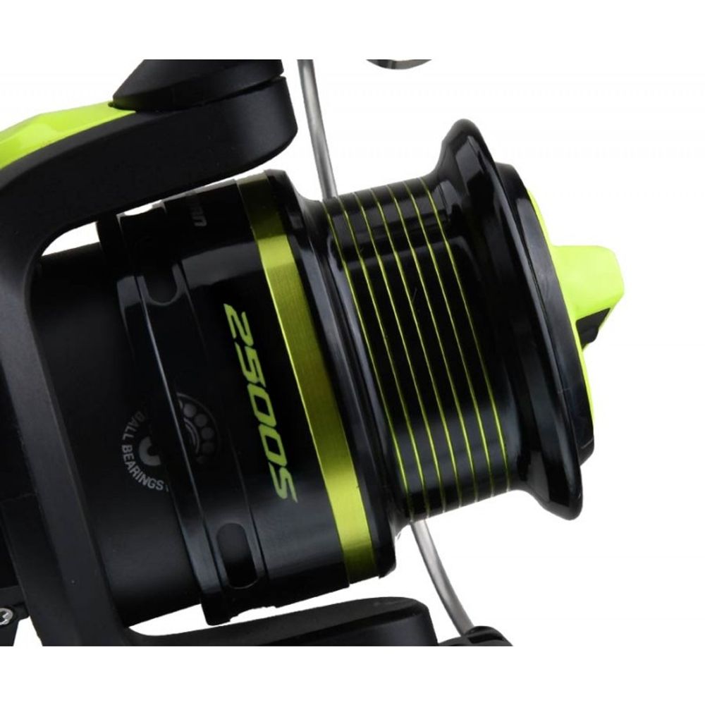 FLAGMAN Катушкa спиннинговая Bonus 2500S 5+1ш.п. ручка вкручивается