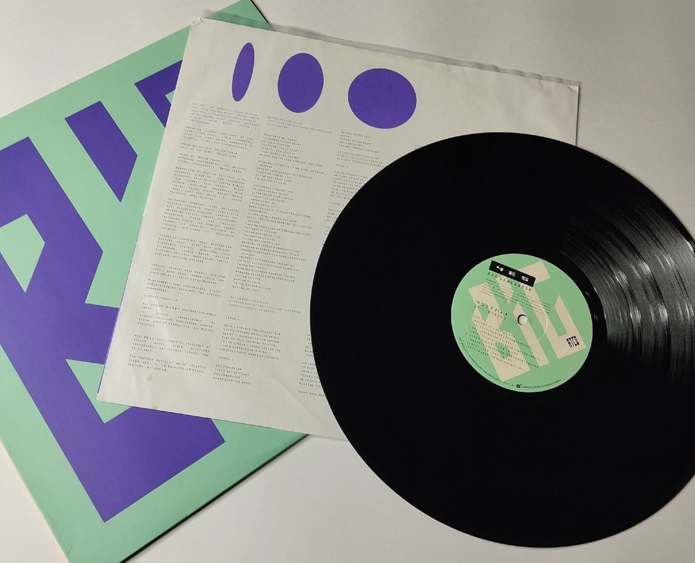 Винтажная виниловая пластинка LP Yes Big Generator (USA 1987) Almost Like Love