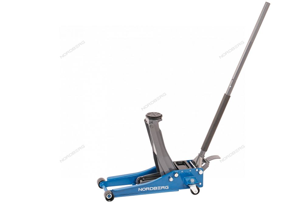 NORDBERG (N32032) Домкрат подкатной 3,2 т, супернизкий подхват, педаль