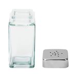 Набор для специй 2х120 мл, MAXI, солонка + перечница, стекло/сталь, квадратные, WEGLA (ВЕГЛА), 700231