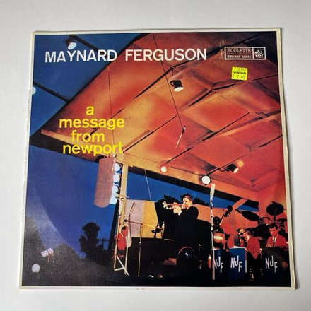 Винтажная виниловая пластинка LP Maynard Ferguson A Message From Newport (Spain 1977)