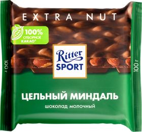 Ritter Sport Цельный Миндаль 100 г