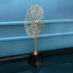 Статуэтка Cloyd MALACCA / выс. 48 см - золото (арт.50167)