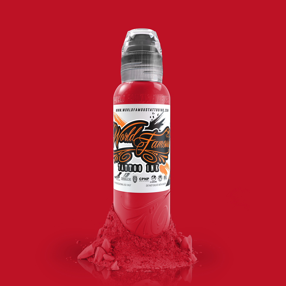 United Ink Red World Famous Tattoo Ink