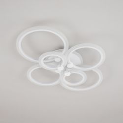 Citilux Сента CL237B160E RGB Люстра с пультом Белая